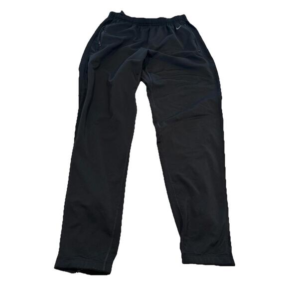 Nike Large Women’s Drifit Track Pants With Zipper At Ankle - Picture 1 of 5